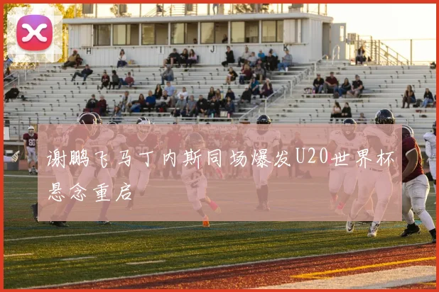 谢鹏飞马丁内斯同场爆发U20世界杯悬念重启