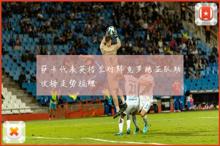 萨卡代表英格兰对阵克罗地亚队助攻榜走势梳理